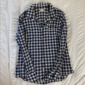 J. Crew women’s gingham button down